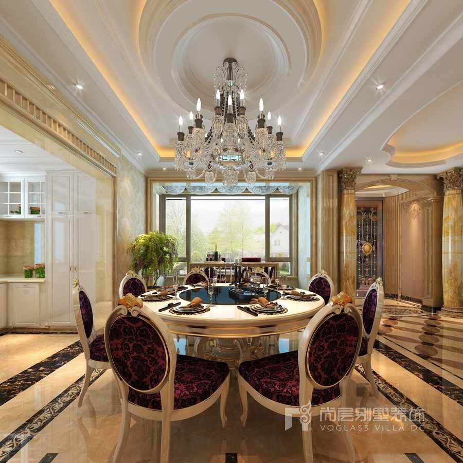 上河城简欧风格效果图