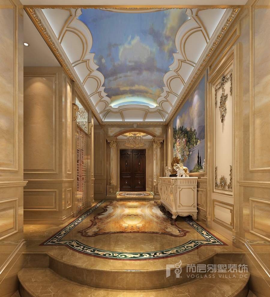 万科五龙山法式设计效果图 万科五龙山法式设计效果图